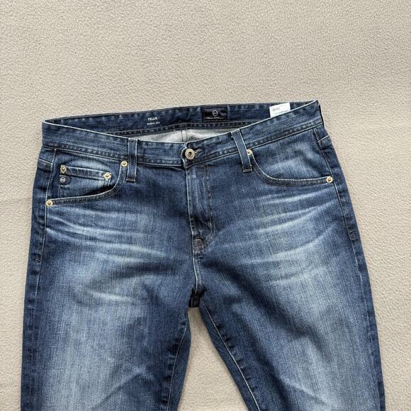 AG Adriano Goldschmied Jeans Mens 33x32 Blue Tellis Modern Slim Stretch Denim - Picture 7 of 8